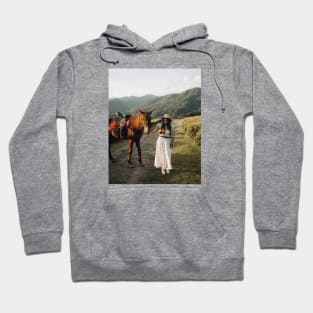 The Woman And The Horse Hoodie